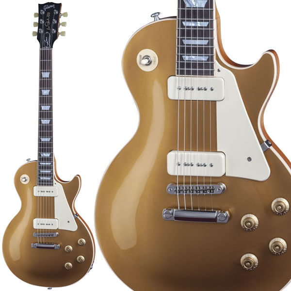 薄型の使い易いレスポールとして人気を博す ギブソン Les Paul Less Plus にp90搭載ゴールドトップが限定生産にて登場 こちらイケベ新製品情報局