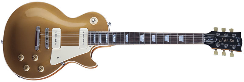 薄型の使い易いレスポールとして人気を博す ギブソン Les Paul Less Plus にp90搭載ゴールドトップが限定生産にて登場 こちらイケベ新製品情報局