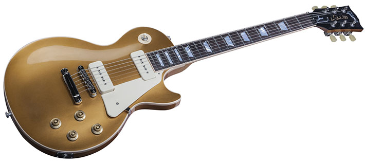 薄型の使い易いレスポールとして人気を博す ギブソン Les Paul Less Plus にp90搭載ゴールドトップが限定生産にて登場 こちらイケベ新製品情報局