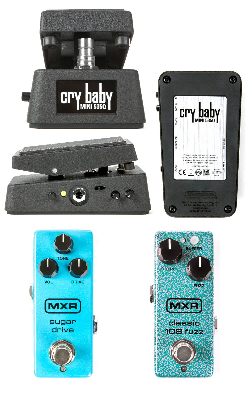 Dunlop Mxr 注目の新製品続々 Cry Baby Mini 535q Wah M294 Sugar Drive Mini M296 Classic 108 Fuzz Mini が登場 こちらイケベ新製品情報局