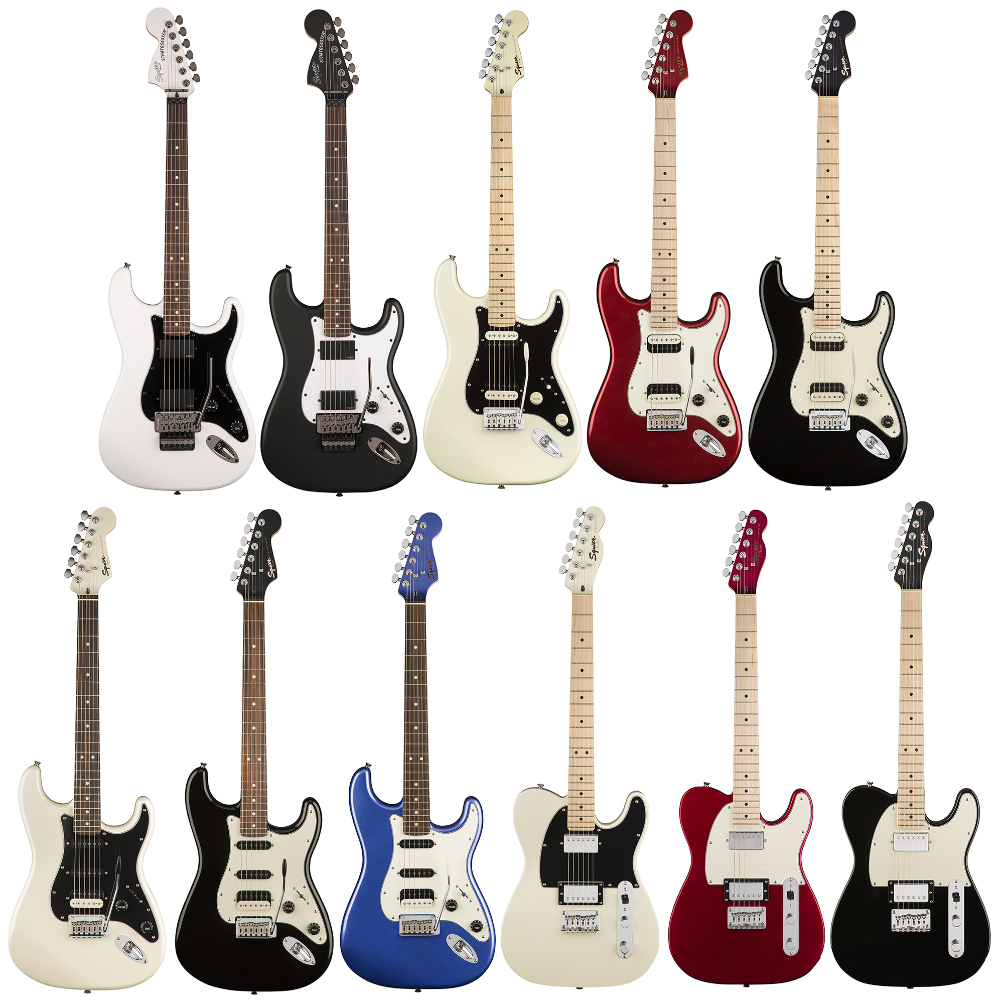 Squier By Fender 新たな世代のテクニカルプレイヤーへアプローチするモダン仕様の Squier Contemporary シリーズが登場 こちらイケベ新製品情報局