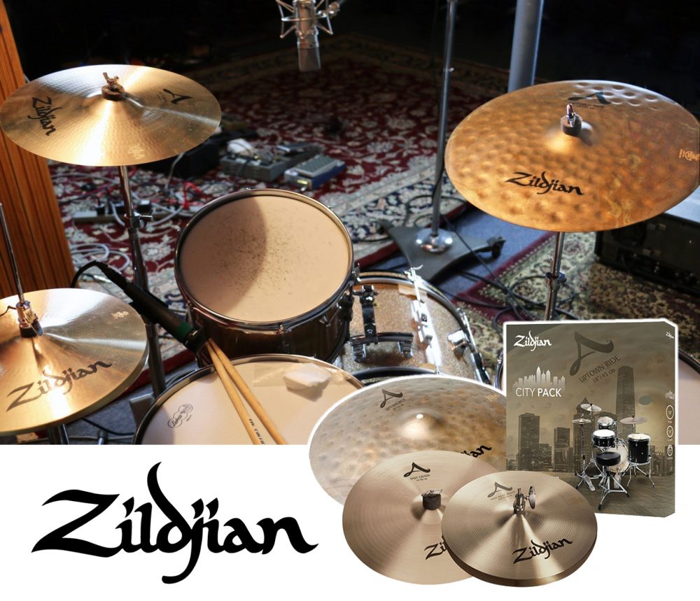 【Zildjian】A Zildjianシリーズより、小口径ドラムセット用シンバル 