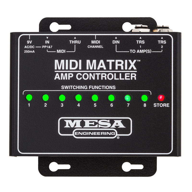 Mesa Boogie】全てのMESAアンプの専用フットスイッチをMIDI切替に変換