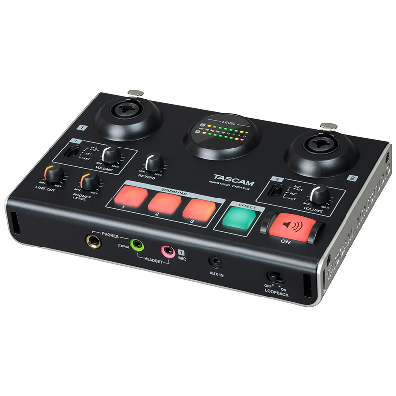 TASCAM(タスカム) MiNiSTUDIO PERSONAL US-32W 白 ボイスエフェクト