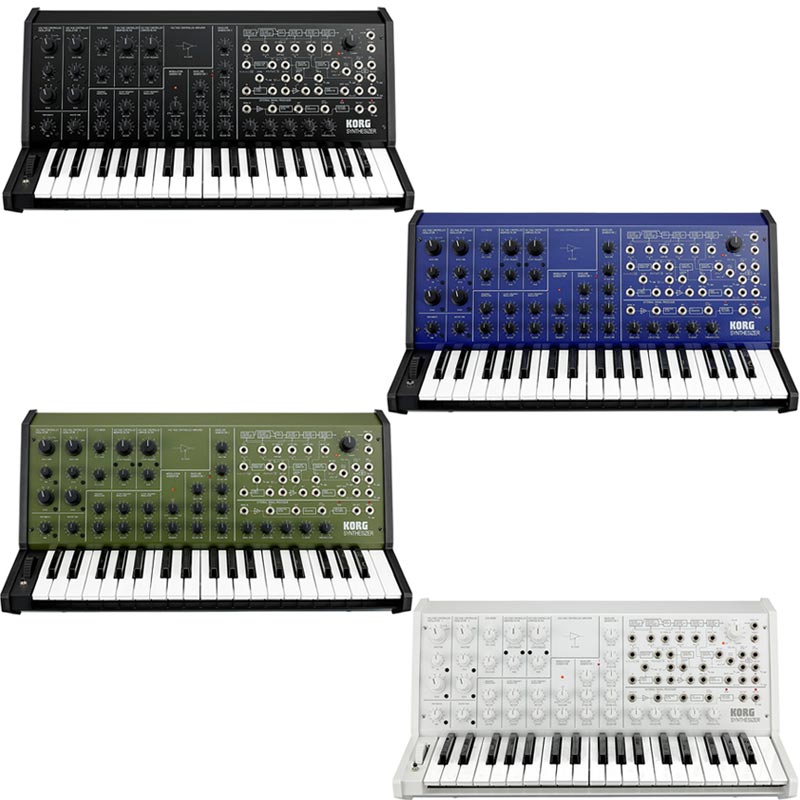 KORG】組み立て済み完成品のフルサイズ、MS-20の数量限定カラーモデル