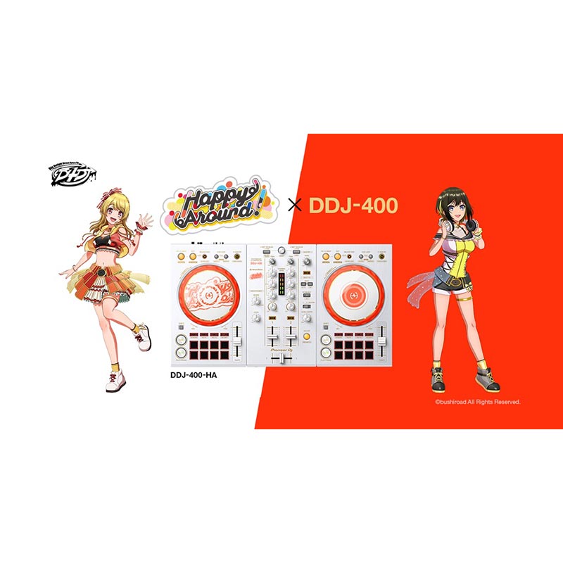 【新規入荷】Pioneer DJ DDJ-400-HA D4DJ コラボモデル 本体 DJ機材