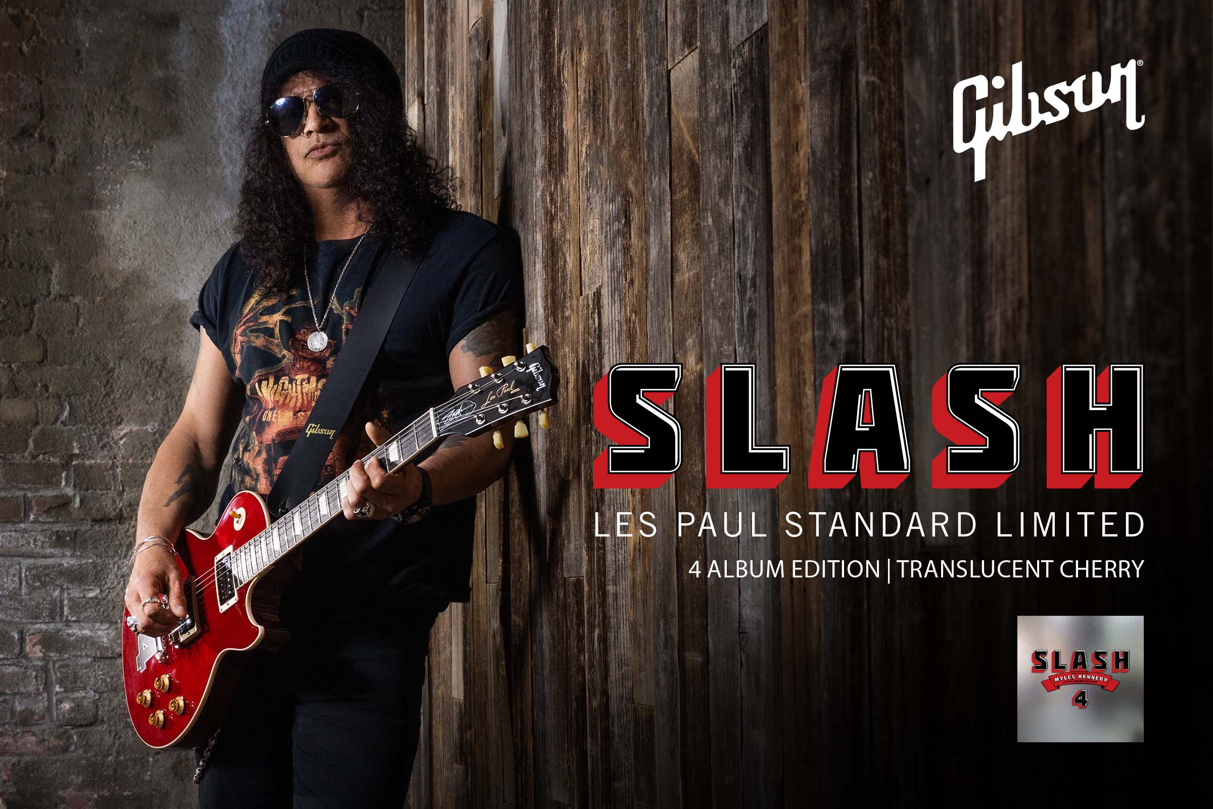 Gibson Slash Featuring Myles Kennedy And The Conspiratorsのニューアルバム 4 の発売に合わせた世界限定250本のリミテッドエディションが入荷 こちらイケベ新製品情報局