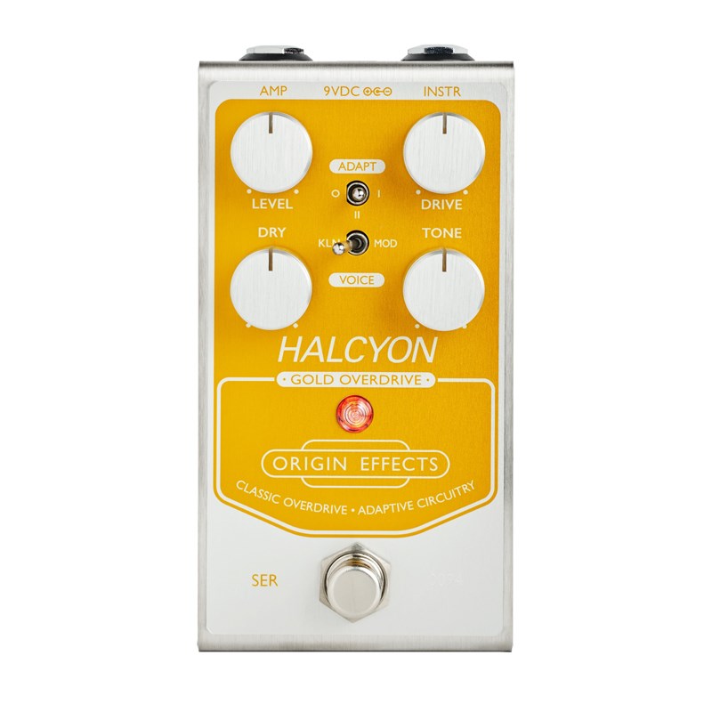 ORIGIN EFFECTS】大人気の“Halcyon Overdrive”に伝説的なゴールデン